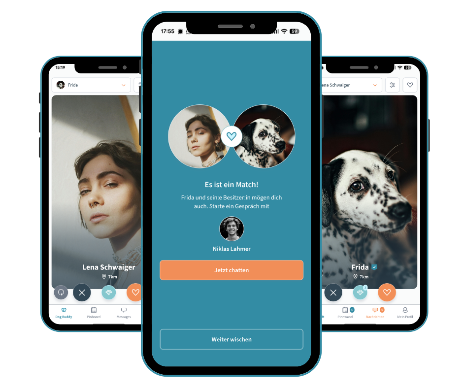 Dogsharing App Screenshots