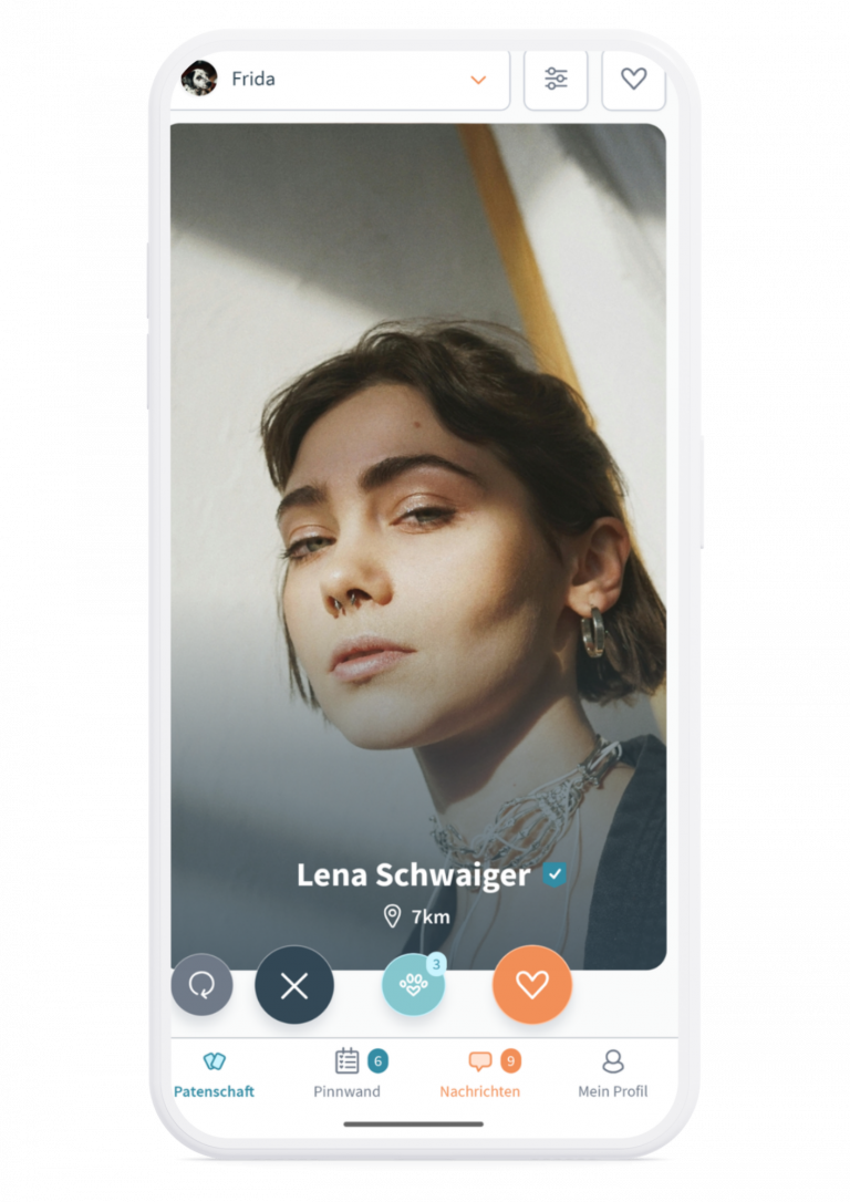 Dogsharing App User Screen